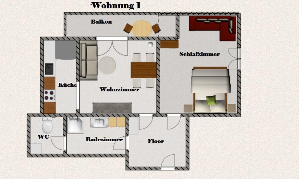 Haus Maria Larcher Bach  Ruang foto